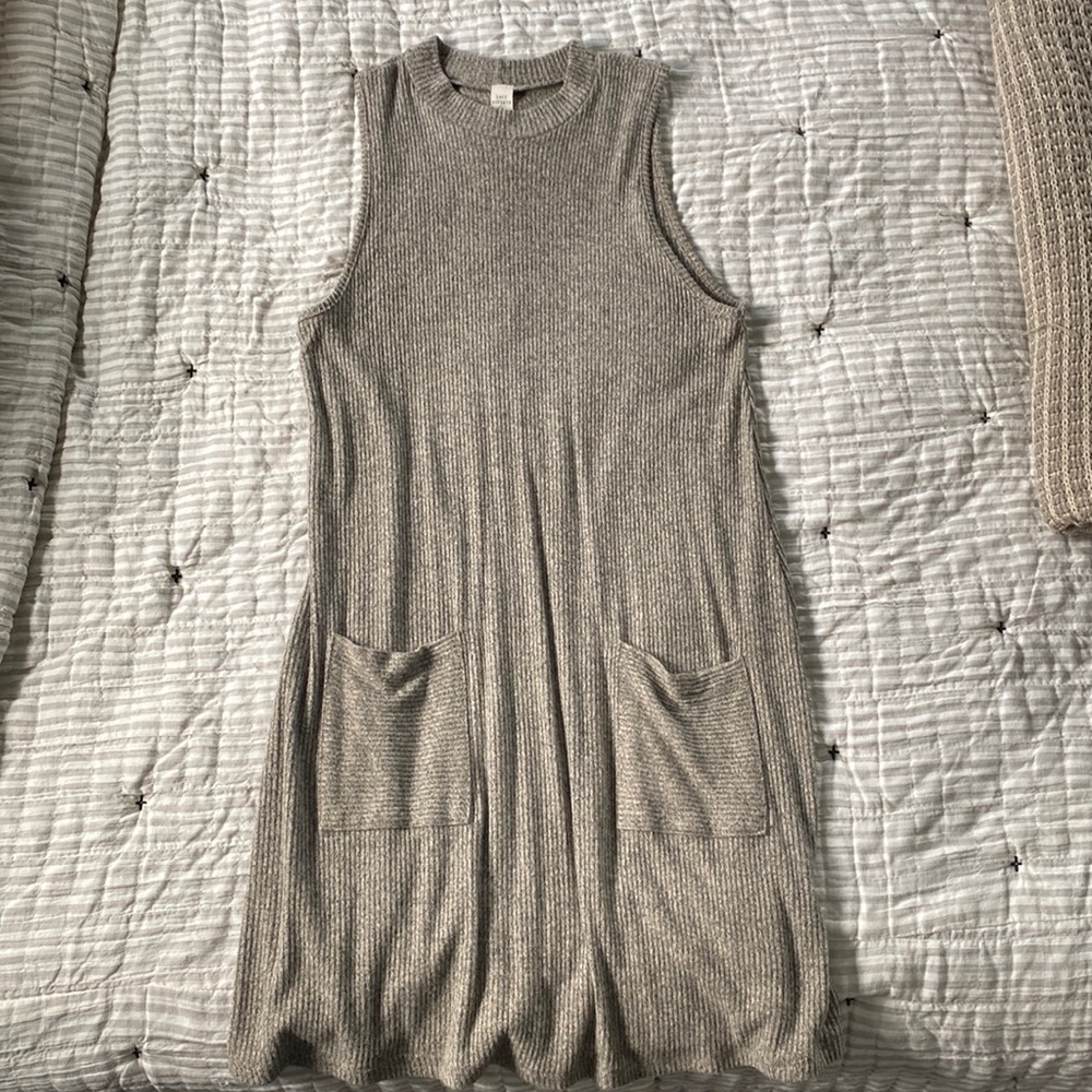 Sleeveless Sweater Dress
